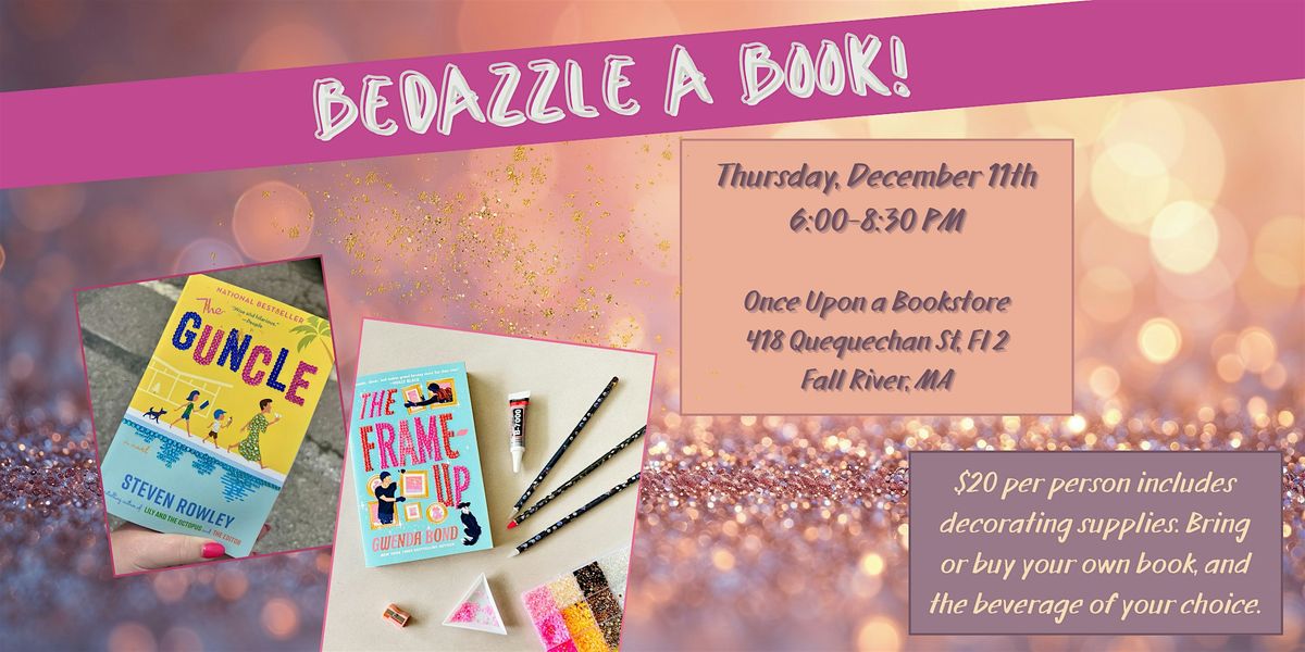 Bedazzle a Book!