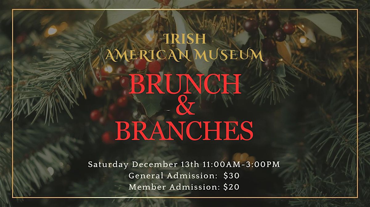 Brunch & Branches: A Festive Irish American Holiday Celebration