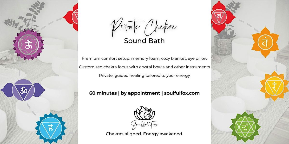 Private Chakra Sound Bath