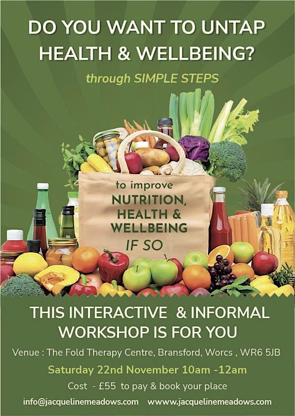 DO YOU WANT TO UNTAP HEALTH AND VITALITY ?