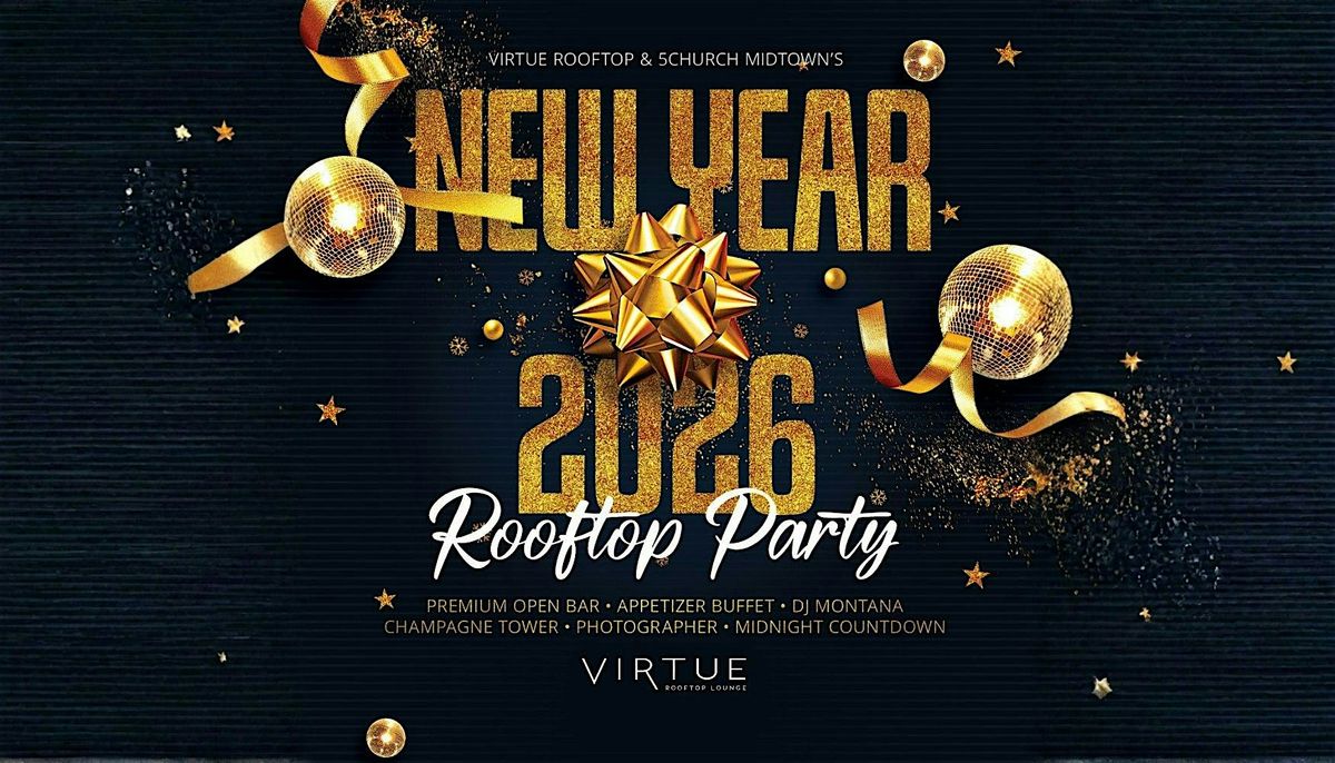 New Year's Eve Party at Virtue Rooftop