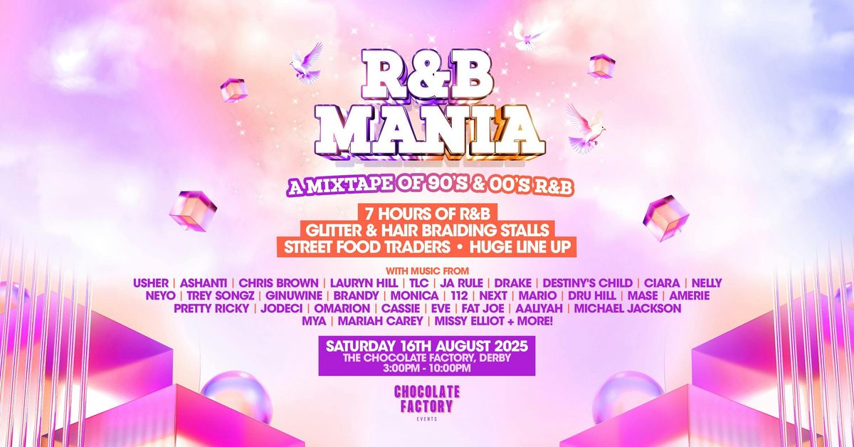 RNB MANIA | Derby Indoor & Outdoor Summer Festival