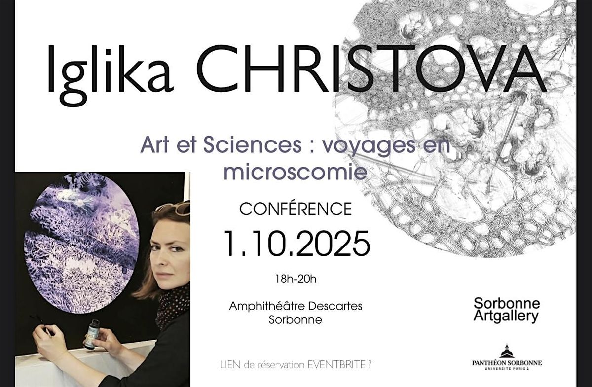 Art et sciences: voyages en microcosmie