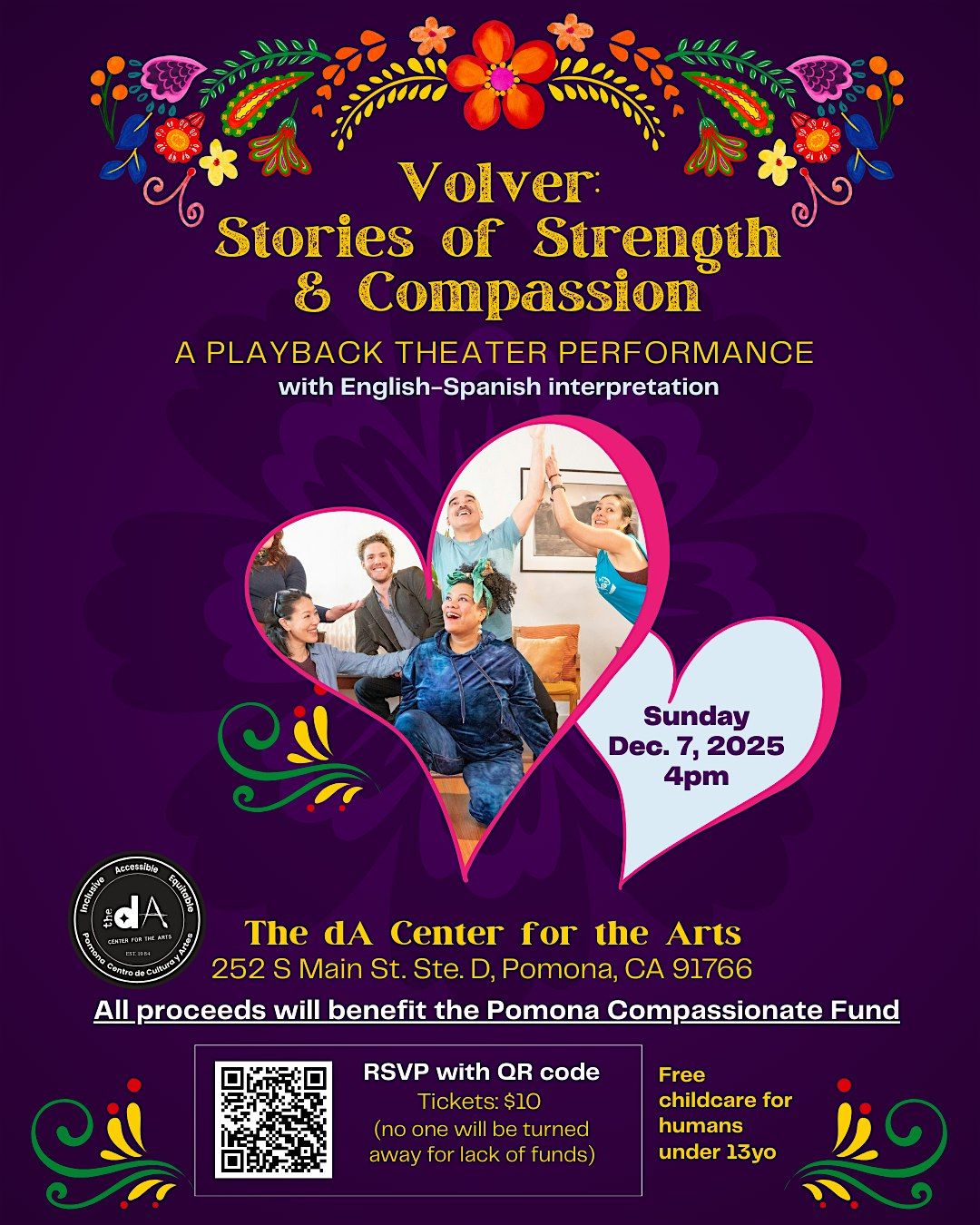 Volver: Stories of Strength & Compassion A playback Theatre Performance