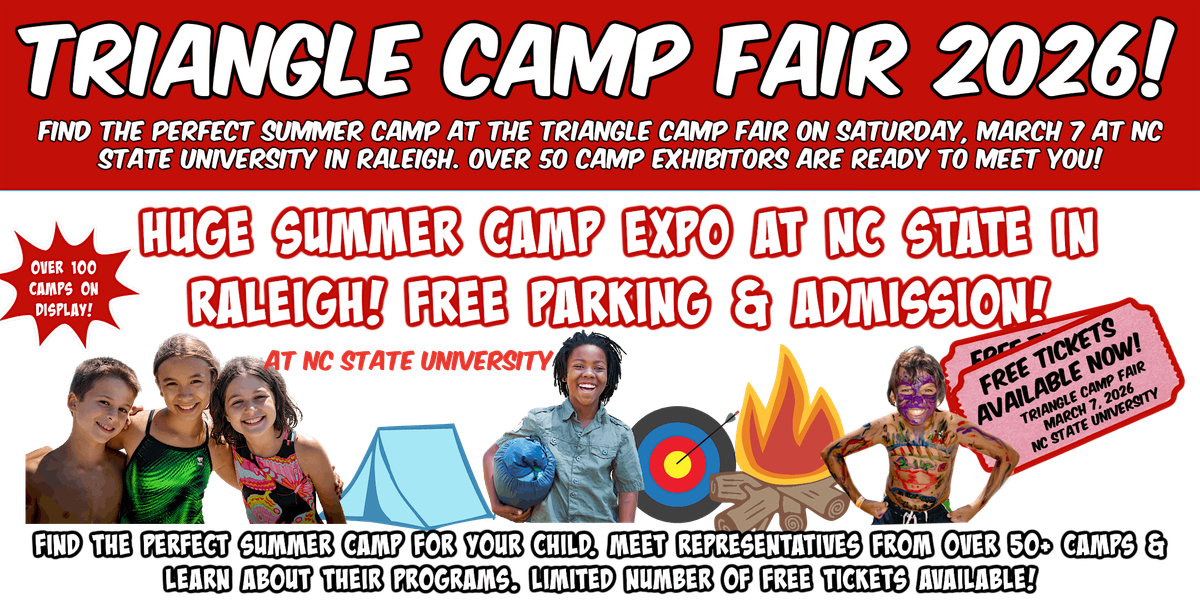 Triangle Camp Fair at NC State University in Raleigh