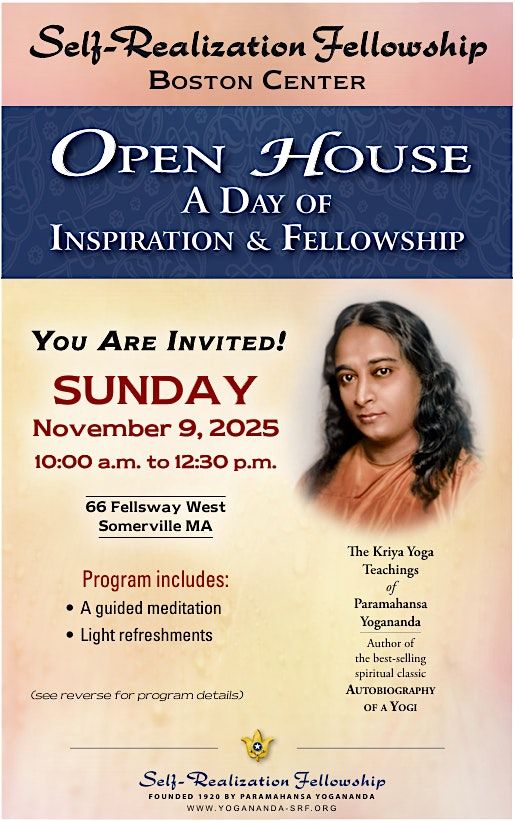 Open House: A Day of Inspiration and Fellowship