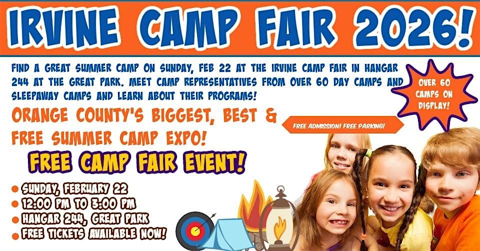 Irvine Camp Fair at Irvine Great Park