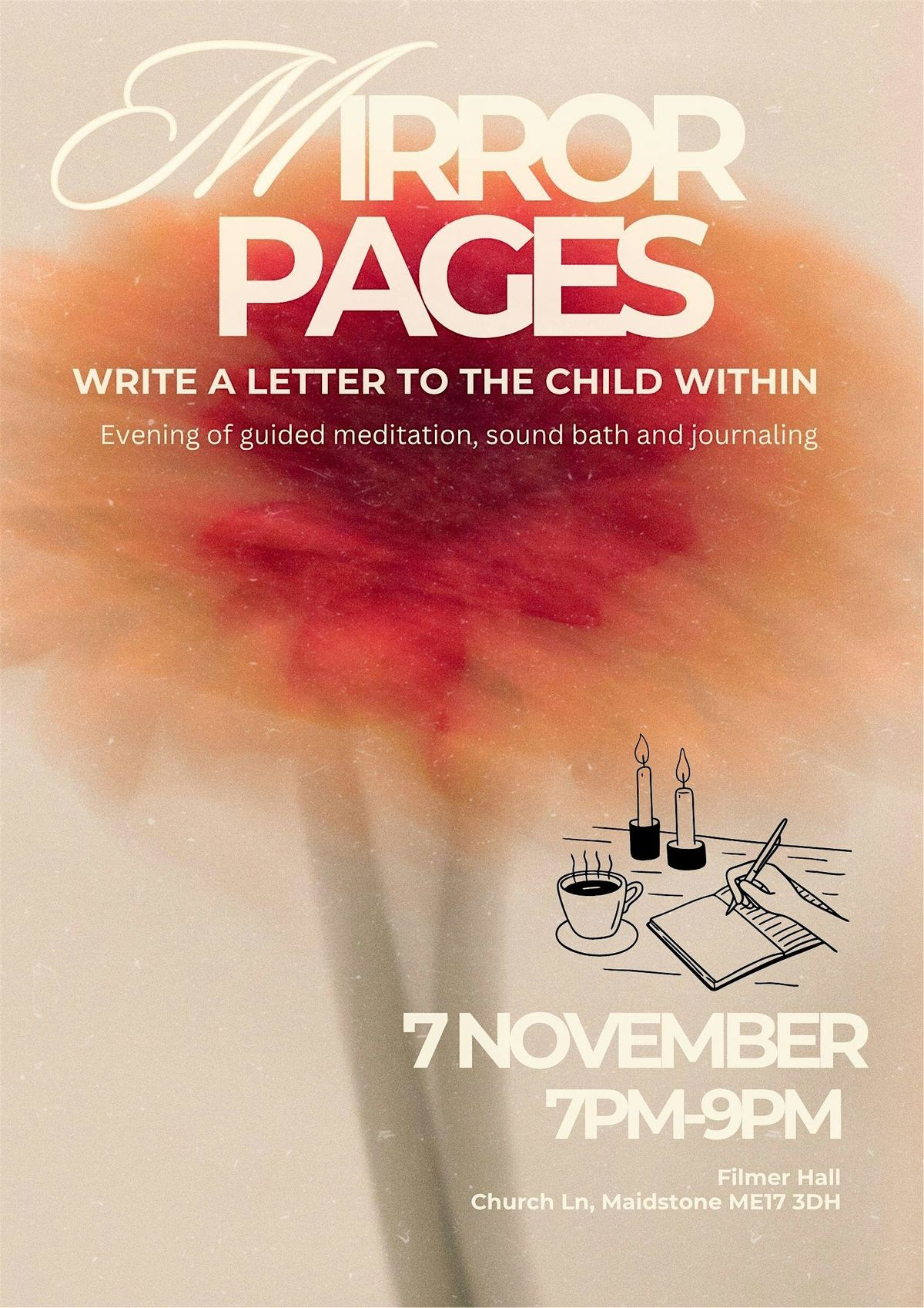 Mirror Pages - guided creative journaling, meditation & sound bath evening