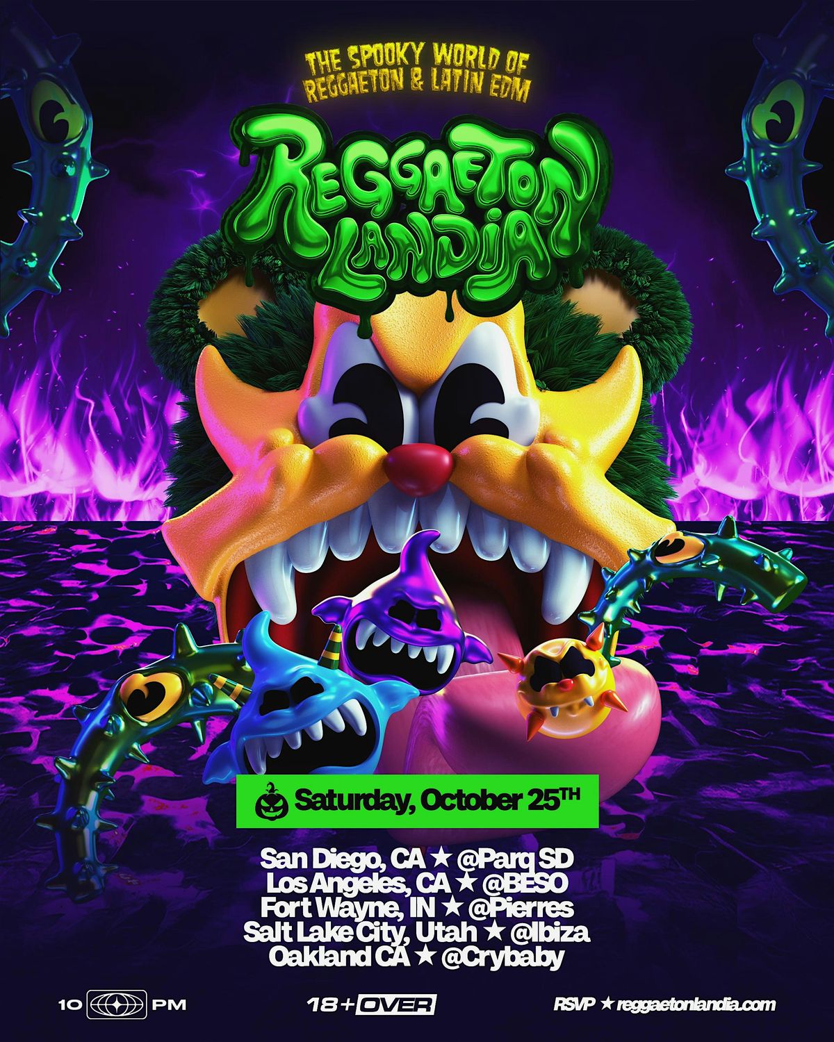 Reggaetonlandia Halloween Takeover Oakland (21+)