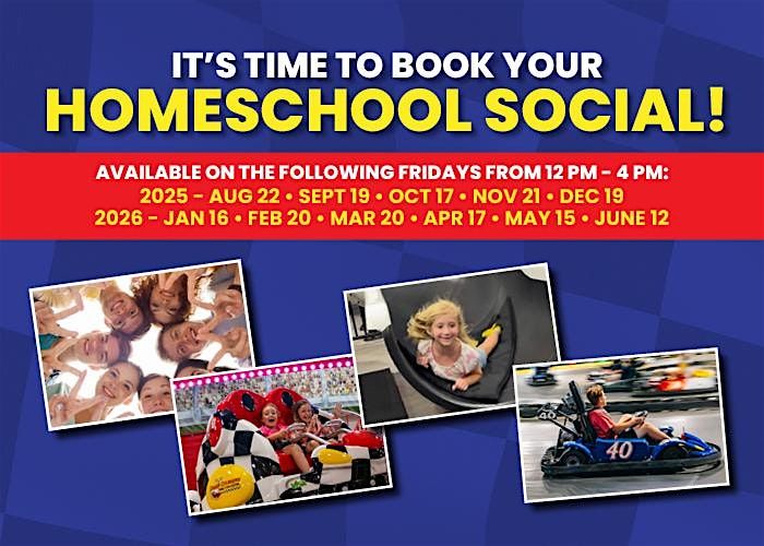 Homeschool Social at Craig's Cruisers Grand Rapids! 10\/17\/25