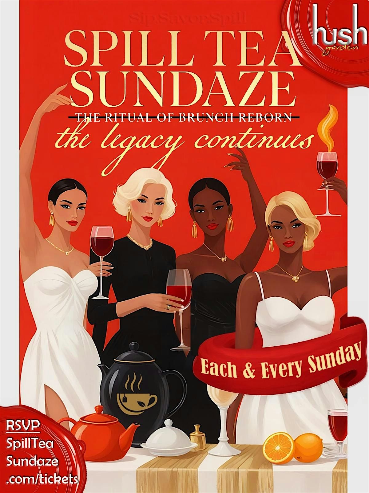 Spill Tea Sundaze | Presented By Live By Night & Freinds