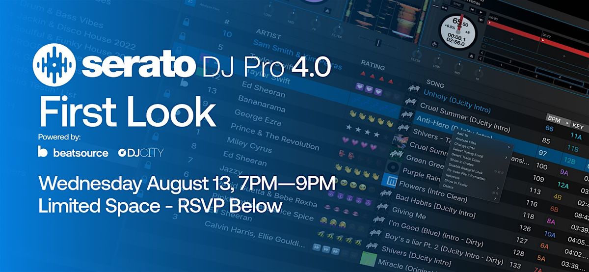 Serato DJ Pro 4.0 First Look: Powered by Beatsource + DJcity
