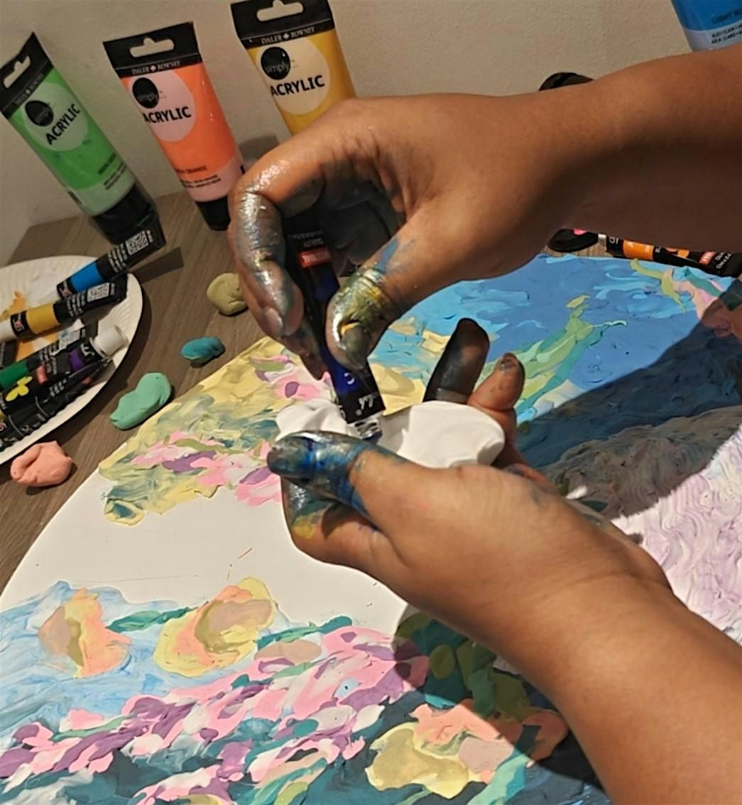 Relaxing Soft Clay Painting Workshop