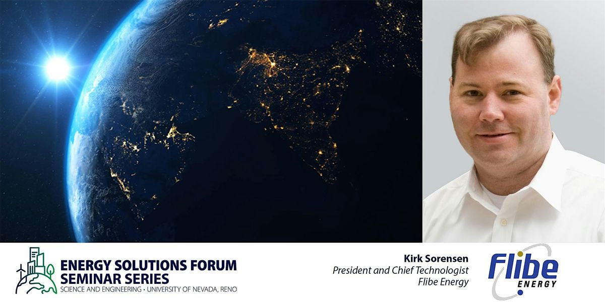 Energy Solutions Forum Presents Kirk Sorensen