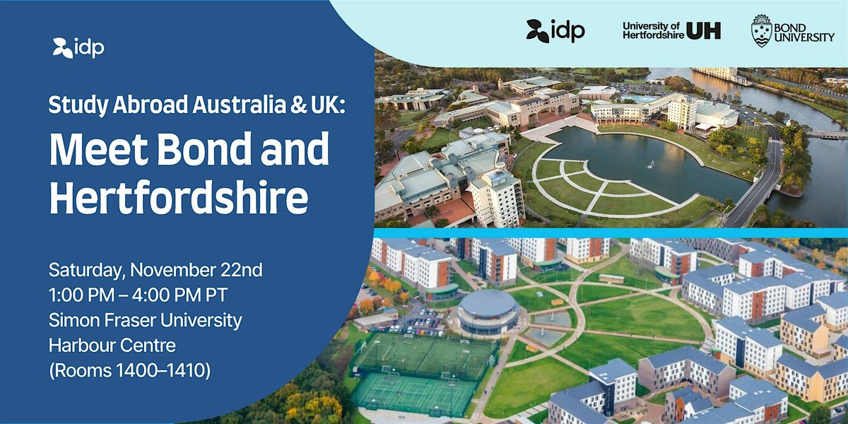 Study Abroad Australia & the UK: Meet Bond and Hertfordshire