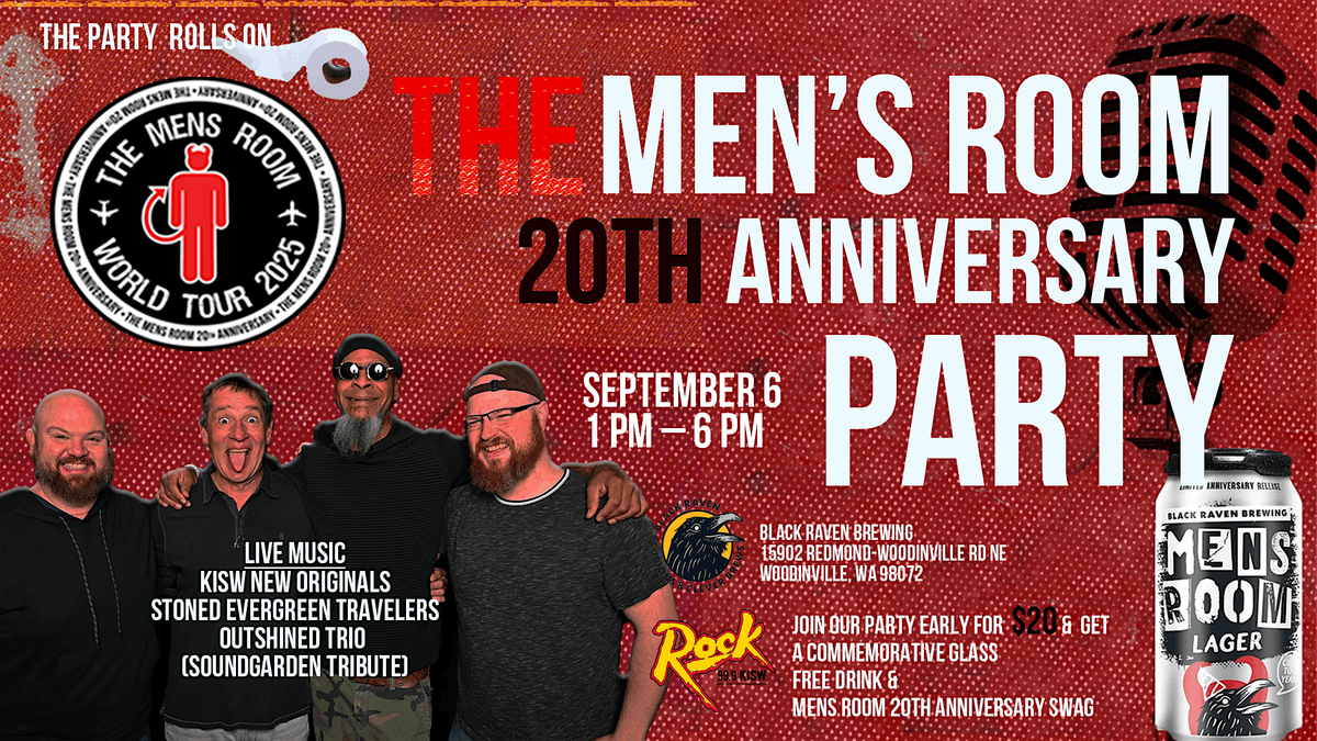 Mens Room 20th Anniversary Party
