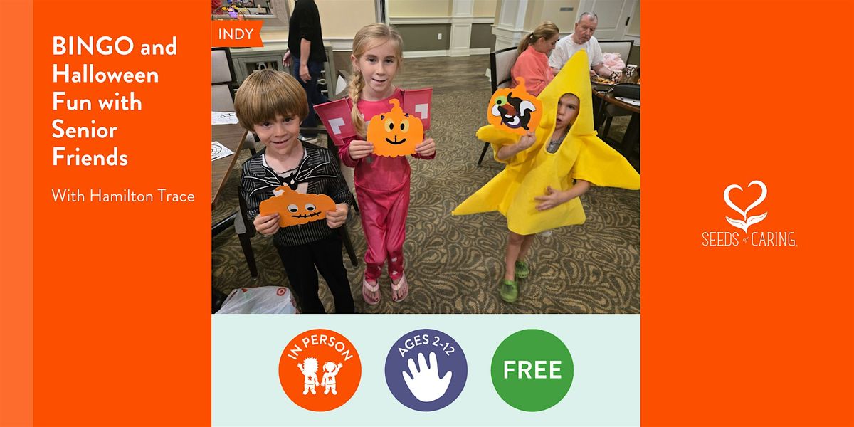 In Person: BINGO and Halloween Fun with Senior Friends