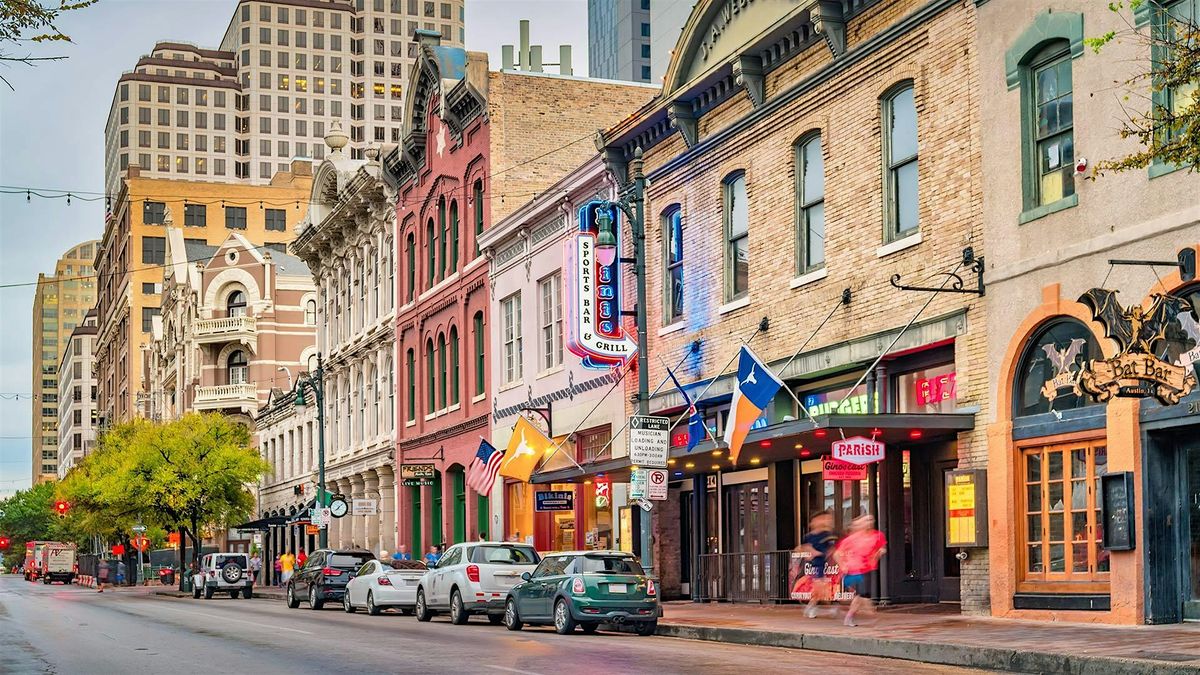 Austin Walking Bar Crawl on 6th Street - FREE