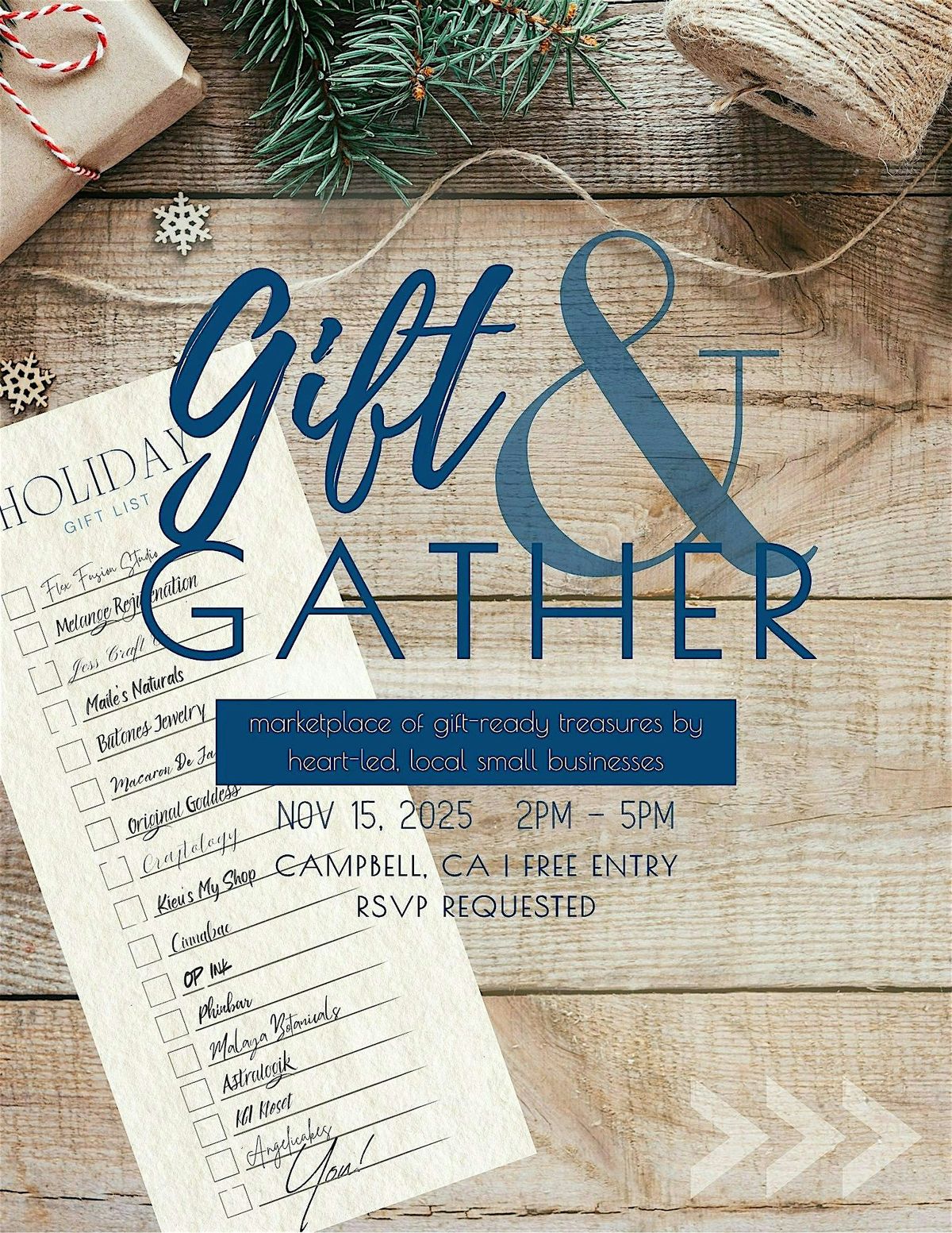 Gift & Gather: A Mindful, Local Holiday Market