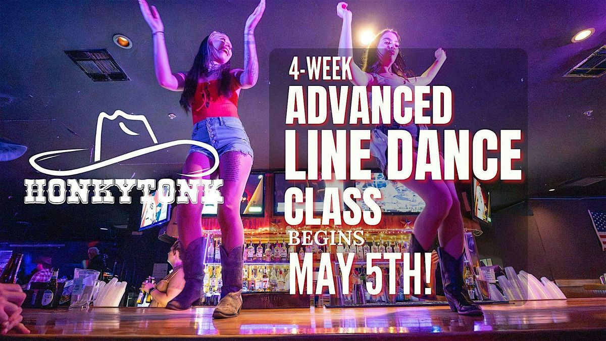 Advanced Level 4-Week Line Dancing Classes at Honkytonk