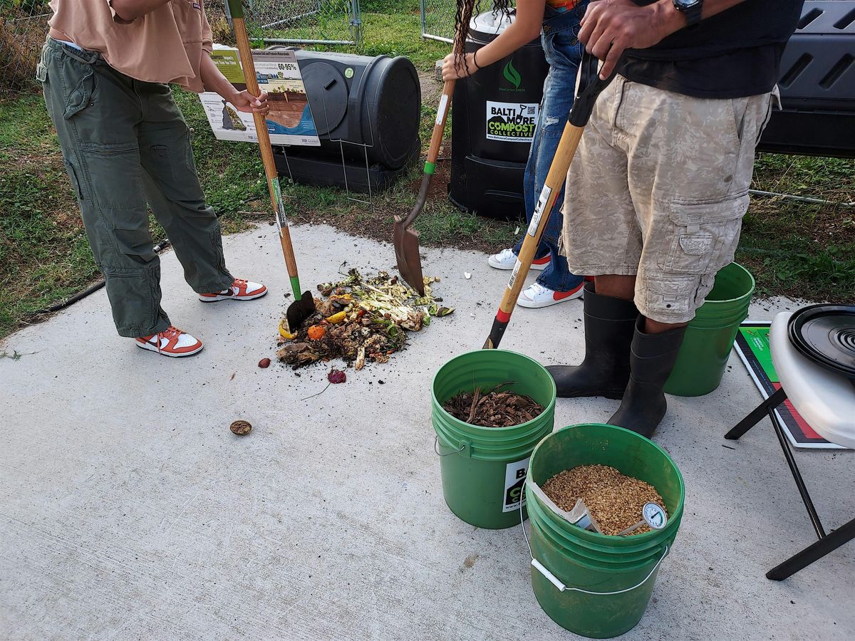 Home Composting Workshop at Govan Farmer's Market