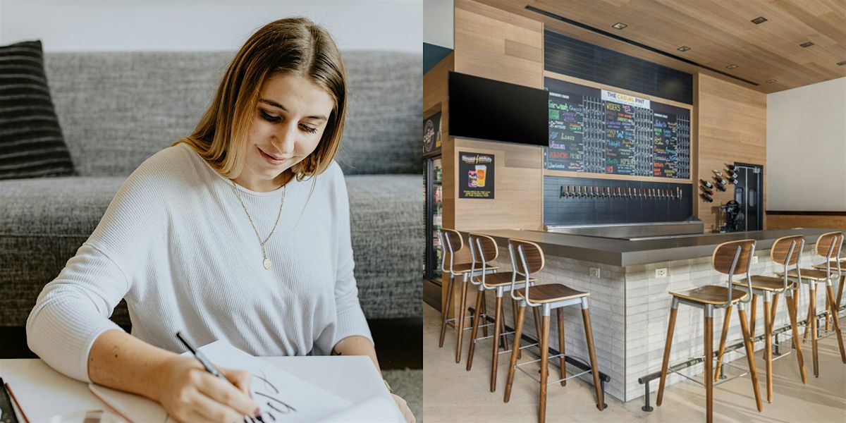 Modern Calligraphy Workshop at The Casual Pint (Dunn Loring)