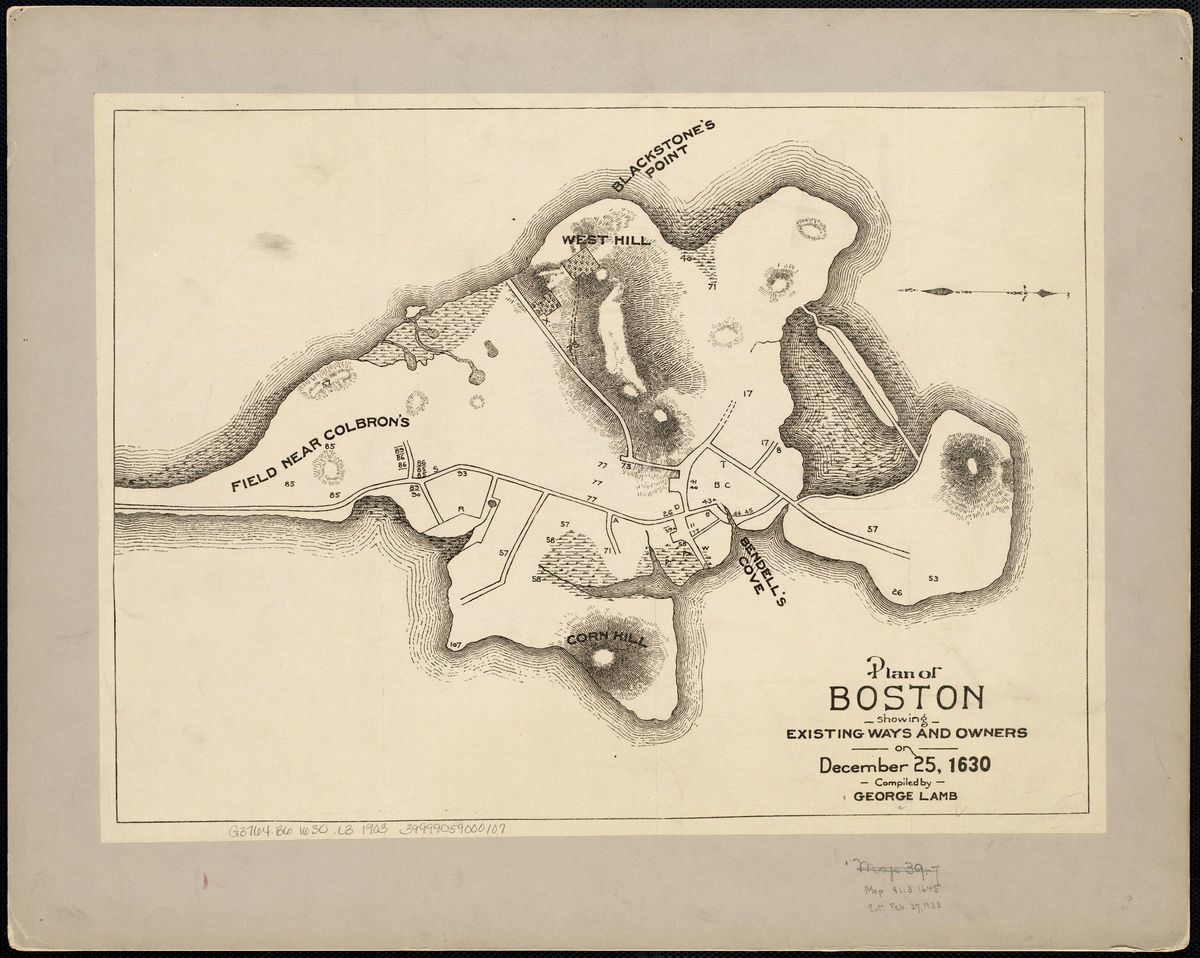 WALKING TOUR  1630: From Shawmut to Boston