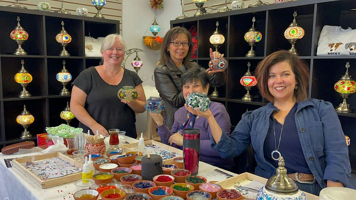 Newmarket Mosaic Lamp Making Workshop