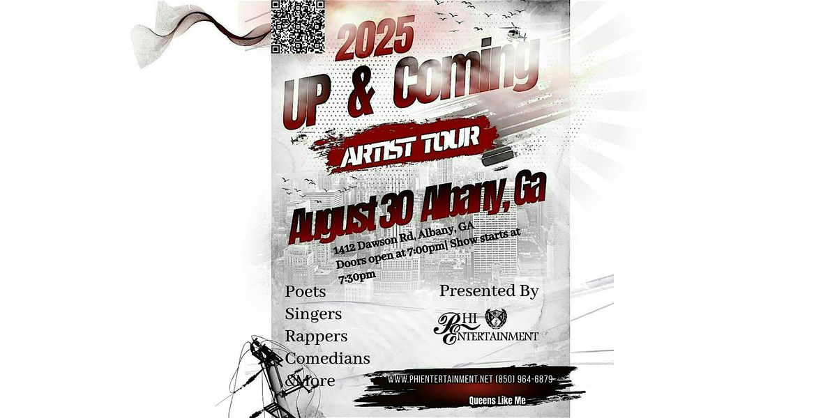 2025 UP & COMING ARTISTS TOUR ALBANY EDITION
