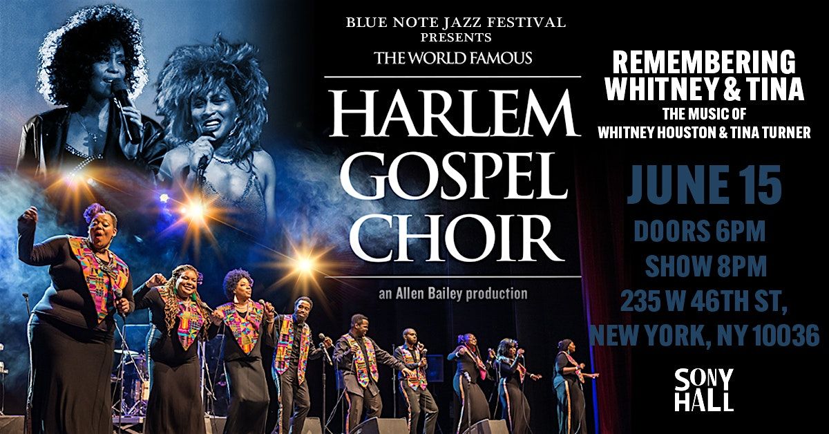 Harlem Gospel Choir - The Music Of Whitney Houston + Tina Turner