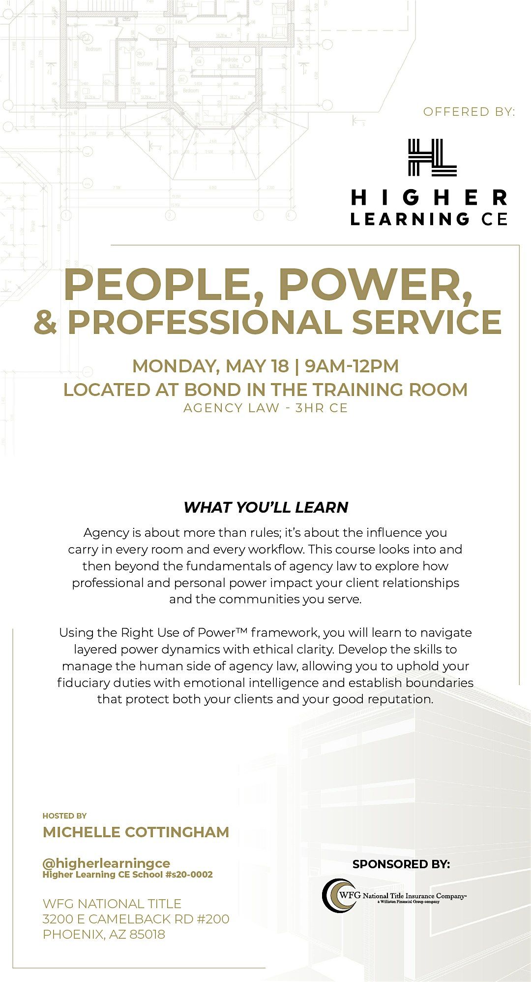 People, Power & Professional Service (Agency Law - 3HR CE)