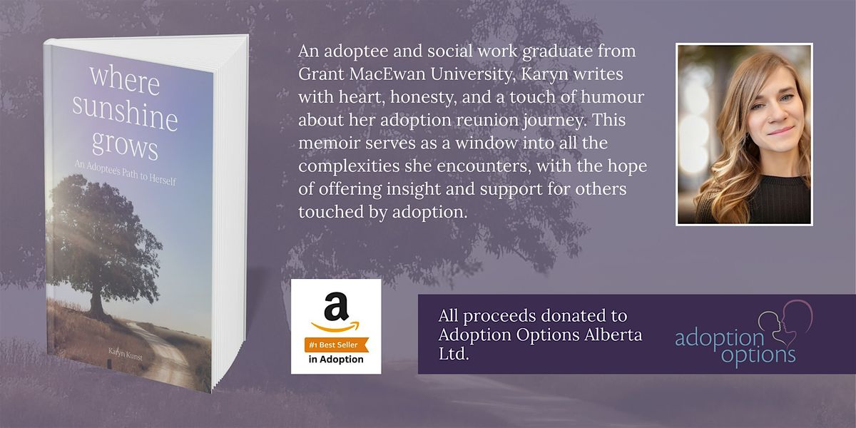 YYC Book launch of Where Sunshine Grows with author Karyn Kunst