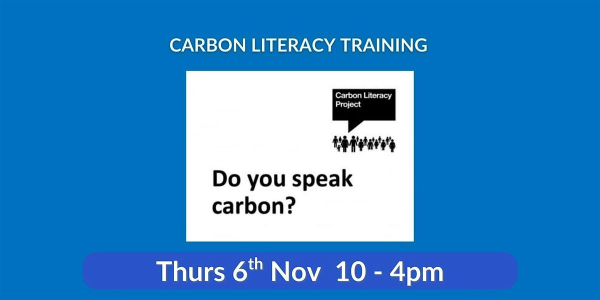 Carbon Literacy Training