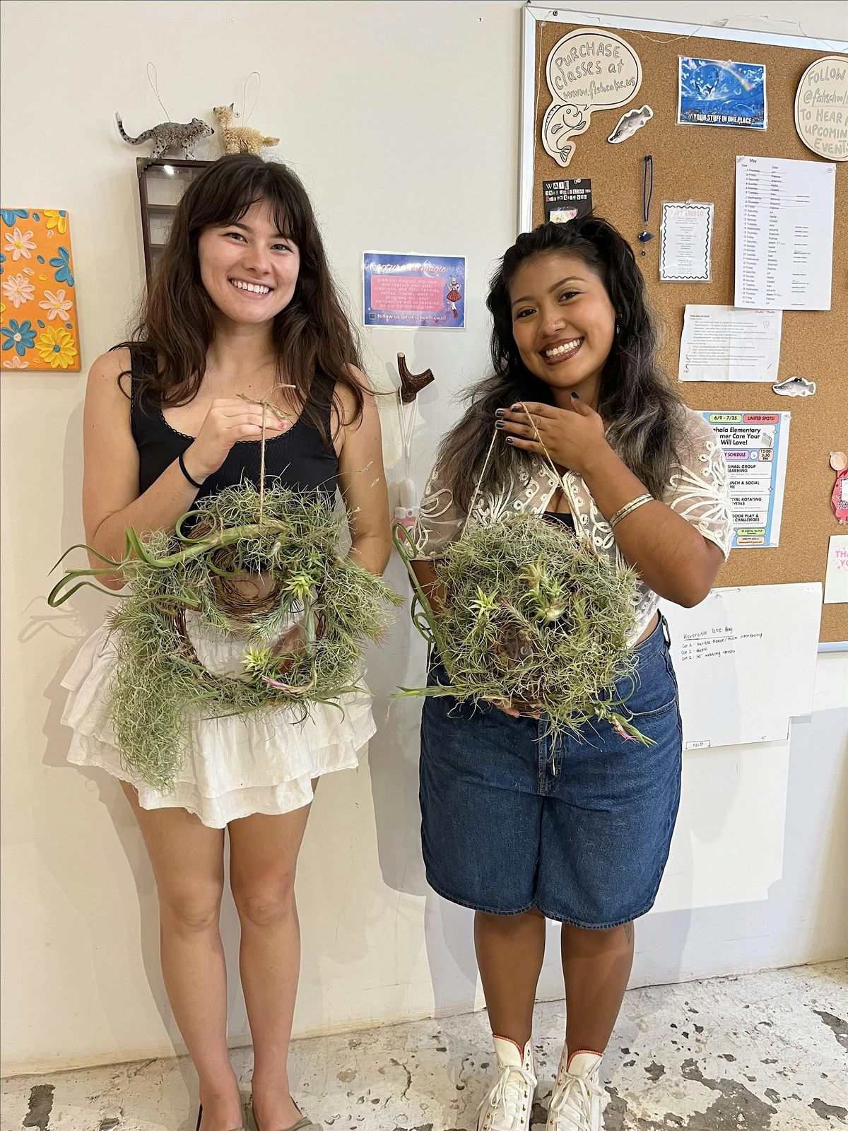 Air Plant Wreath Workshop