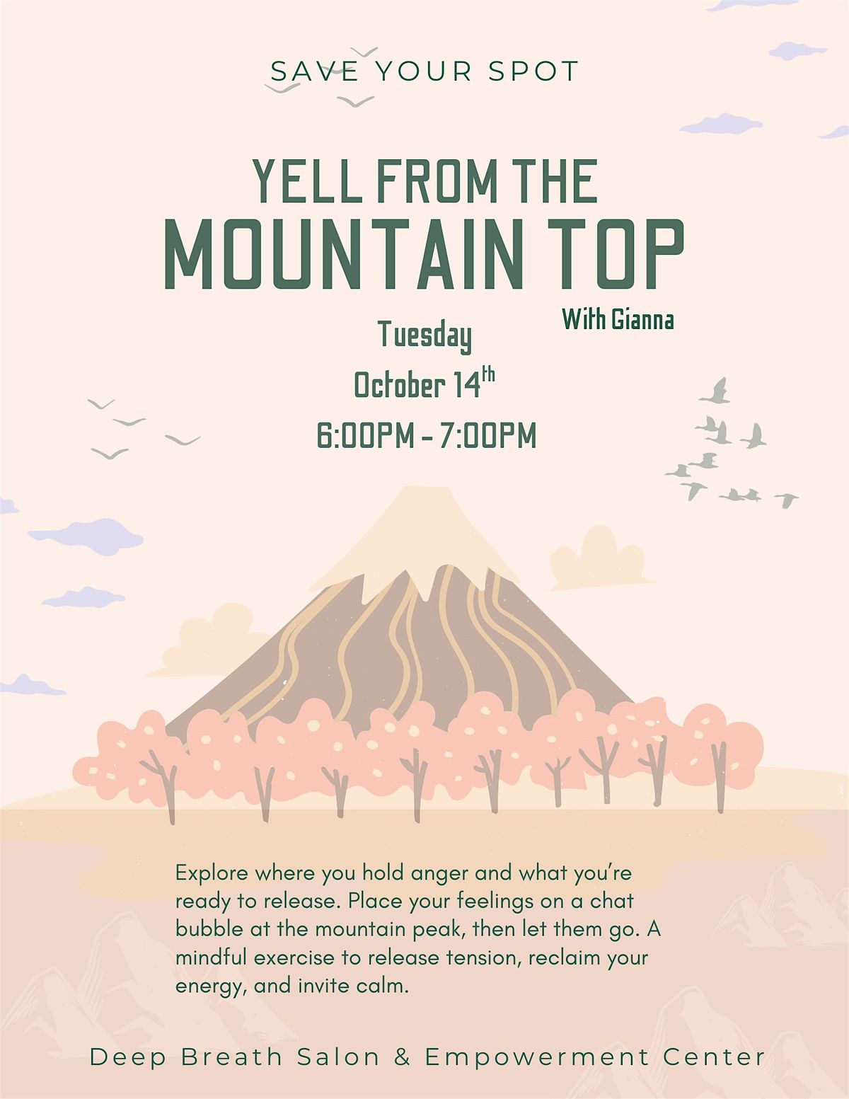 Yell From the Mountain Top