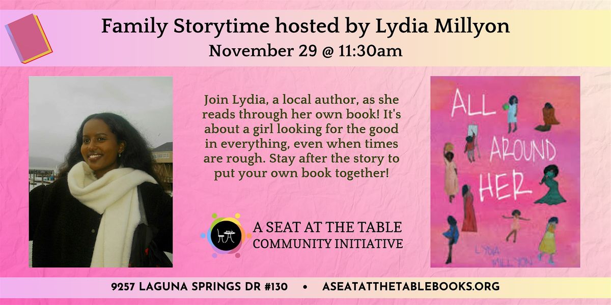 Small Business Saturday: Storytime with Lydia Millyon