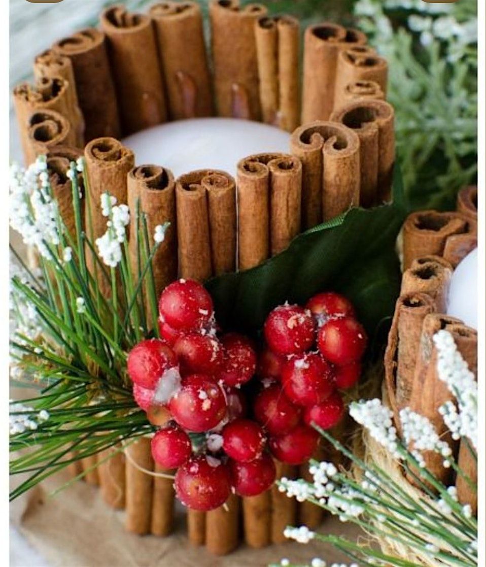 Cinnamon Stick Candle Workshop