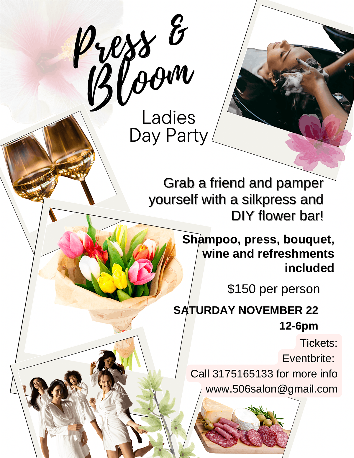 Press And Bloom Day Party!