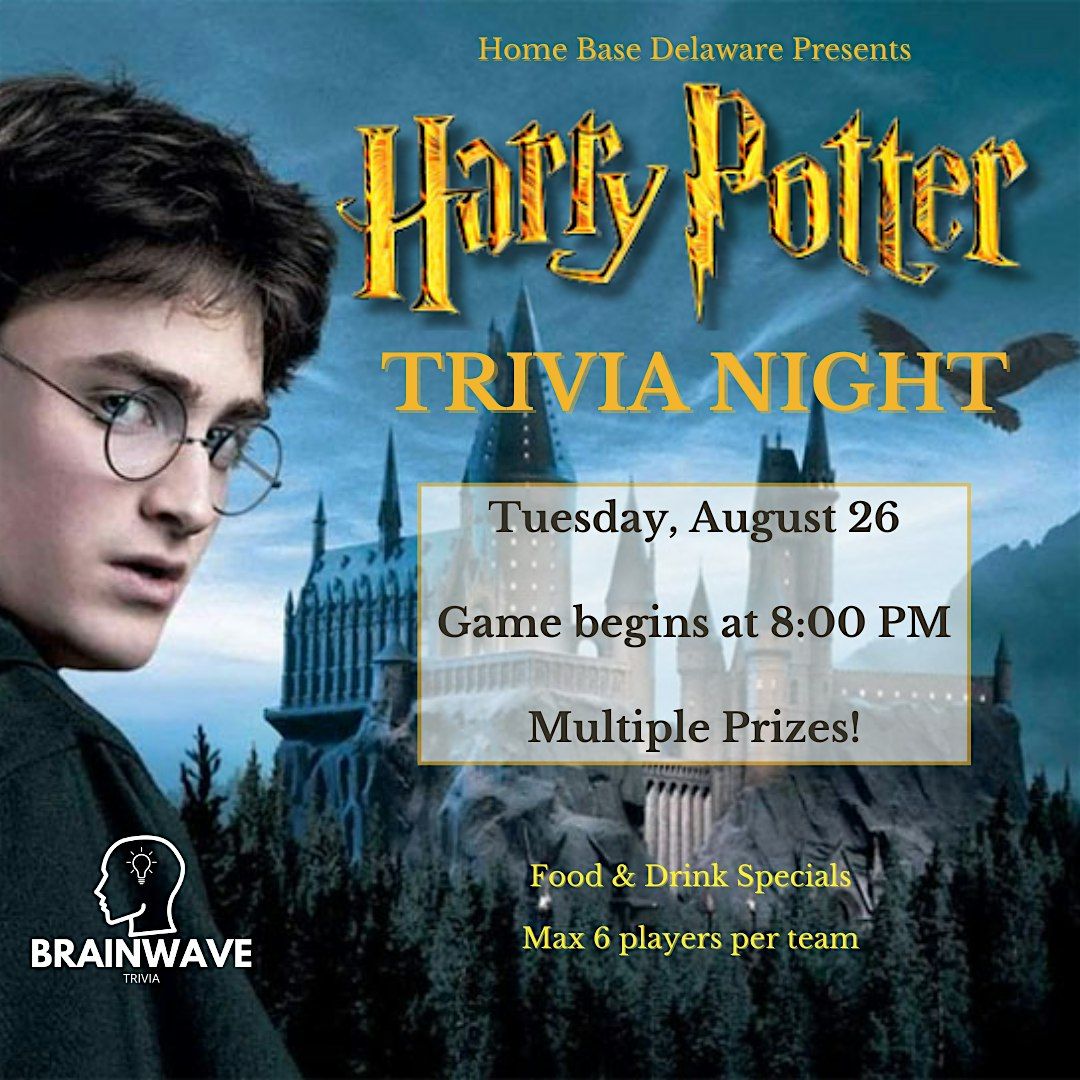 Harry Potter Trivia Tuesday August 26th