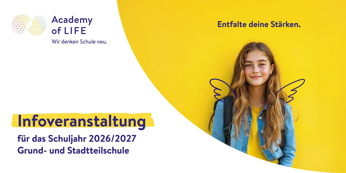 Academy of LIFE - Infoveranstaltung (Zusatzveranstaltung)