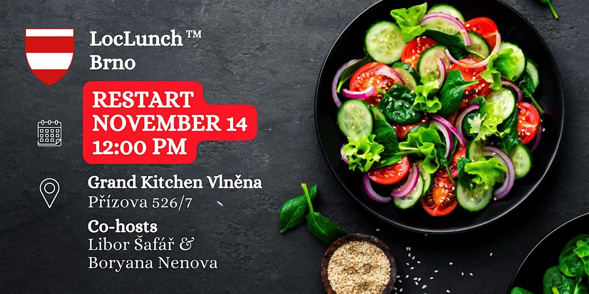 LocLunch Brno  - November 2025 Edition