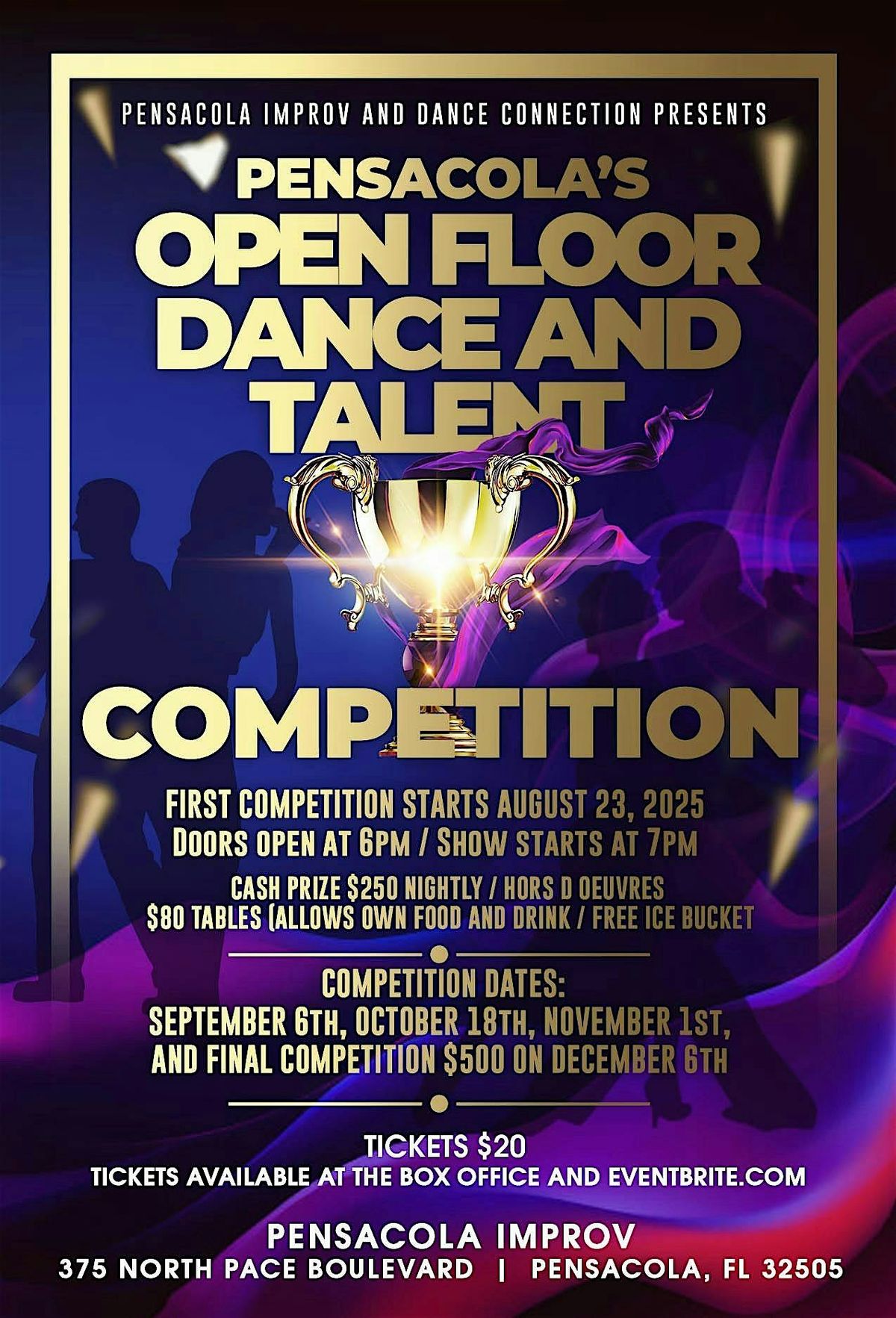 PENSACOLA'S OPEN FLOOR DANCE COMPETION