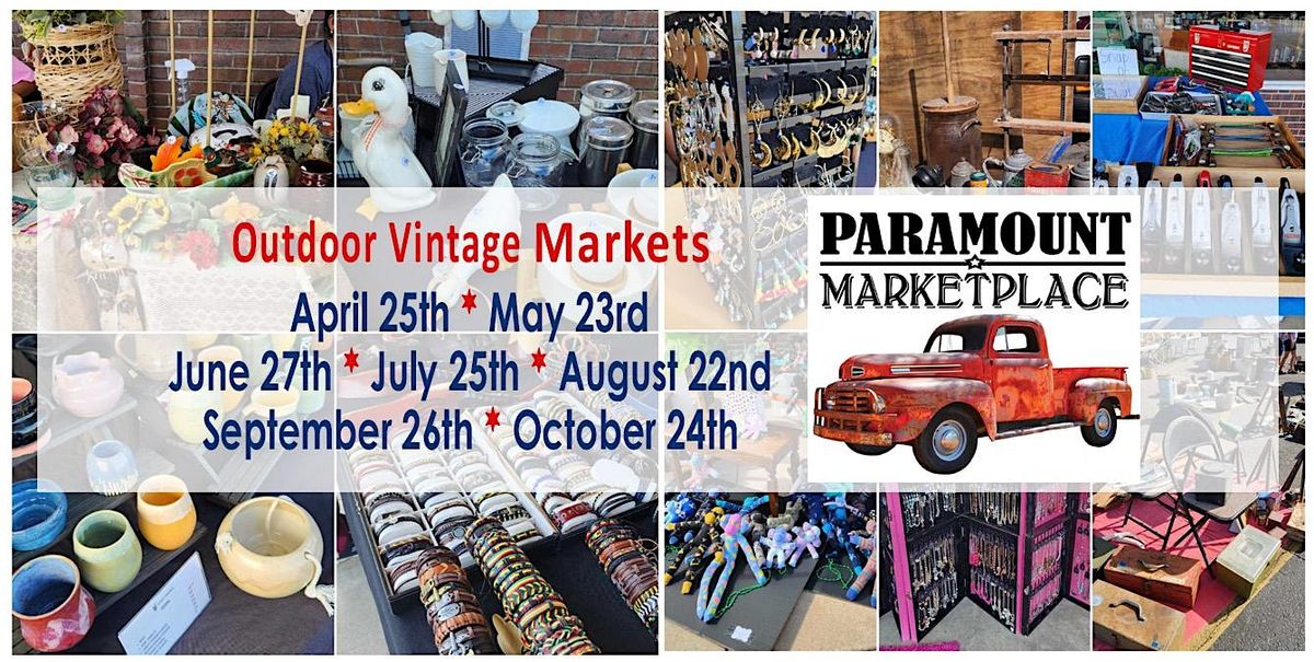 Paramount Marketplace Antiques Outdoor Vintage Market