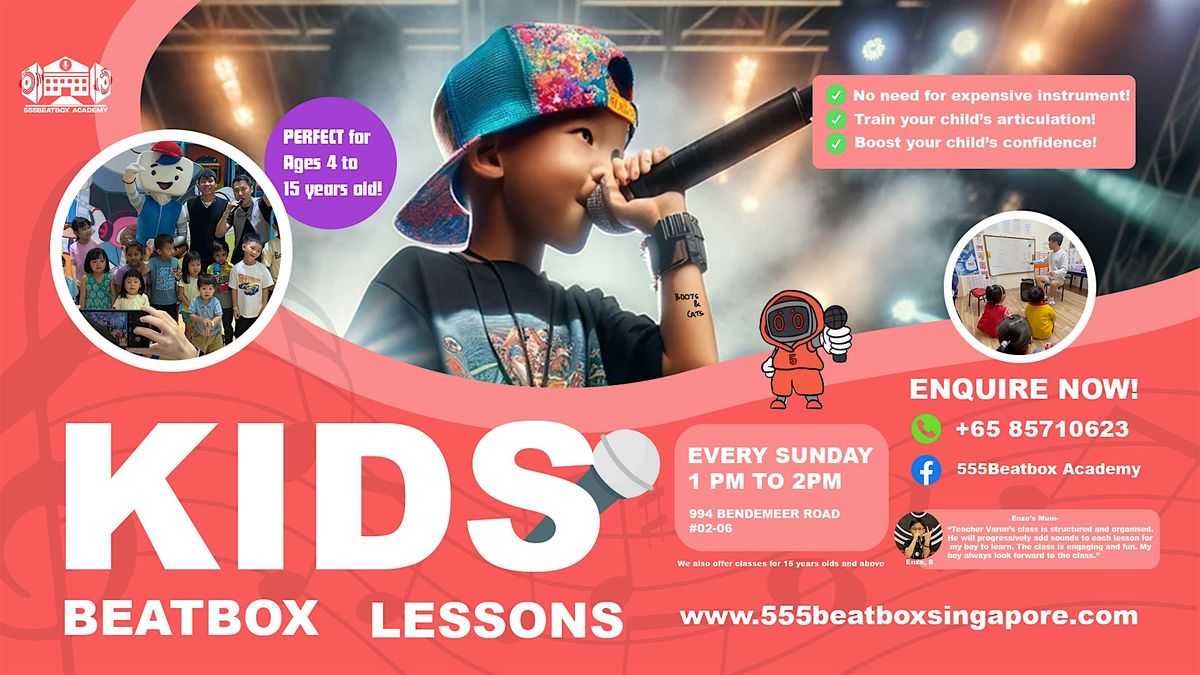 Kids Beatbox Class (7 to 12)