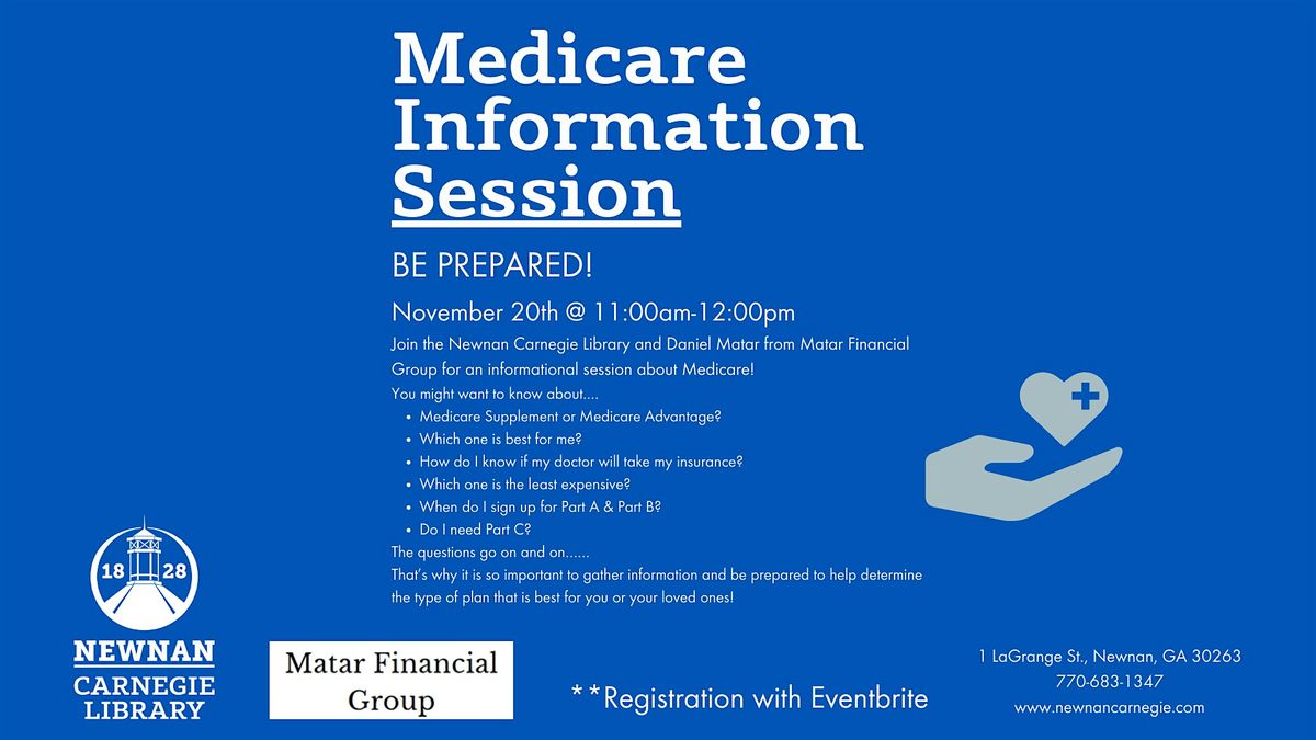 Medicare Information Session
