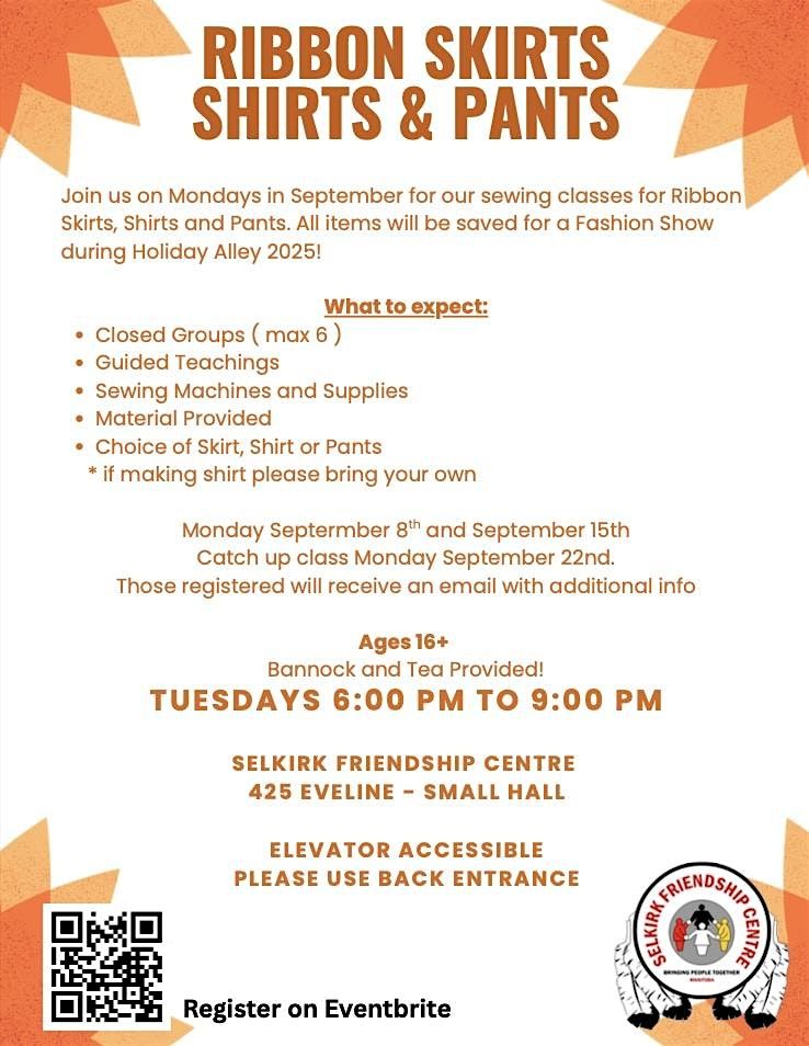 Ribbon Skirts, Shirts or Pants