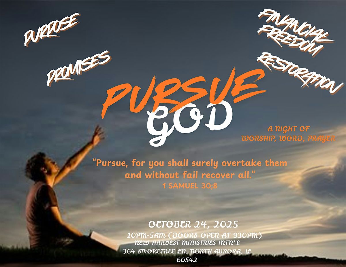 Pursue God in Prayer 2025
