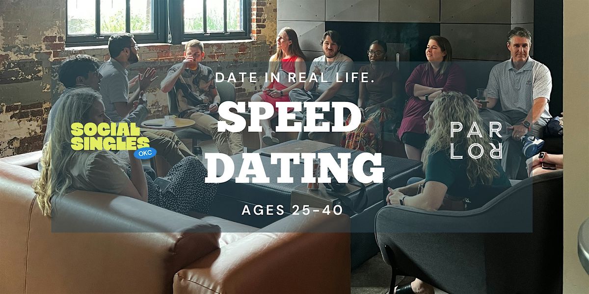 Social Singles OKC Speed Dating: Ages 25-40