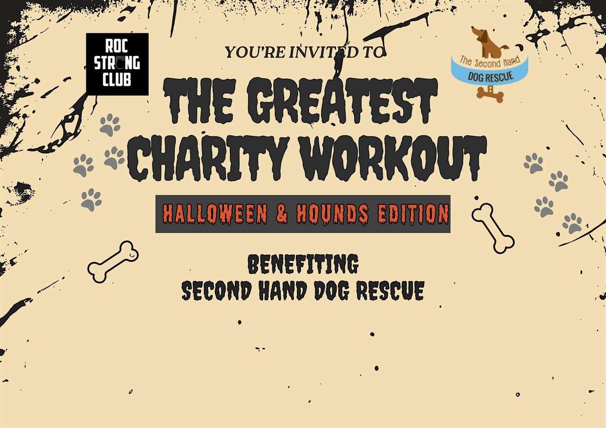 The Greatest Charity Workout: Halloween & Hounds Edition