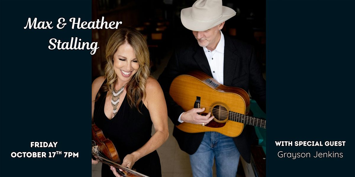 Max & Heather Stalling with Grayson Jenkins at Bird's Nest Listening Room